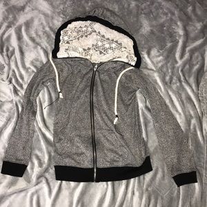 Zip up hoodie